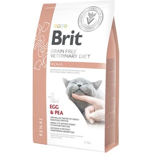 Brit Grain Free Veterinary Diet Renal egg & pea 2 kg
