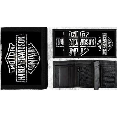 Harley Davidson Logo Black and White peňaženka
