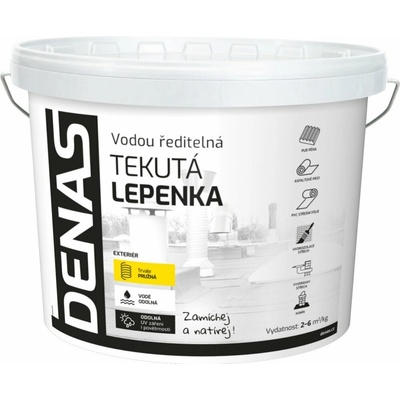 Denas Lepenka hydroizolační nátěrová hmota, 0110 světle šedá, 15 kg