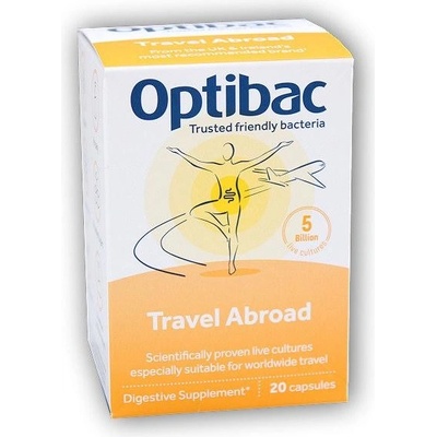 Optibac Travel Abroad 20 kapsúl