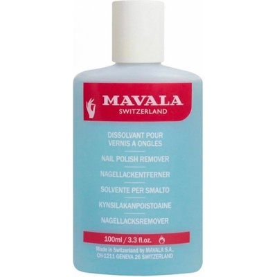 Mavala odlakovač na nechty Nail Polish Remover Blue 100 ml