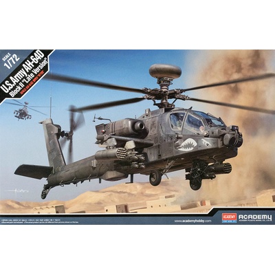 Academy Model Kit vrtulník 12551 U.S.Army AH-64D Block II Late Version 1:72