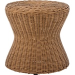 Bloomingville Кръгла градинска маса за съхранение от изкуствен ратан ø 53 cm Roccas - Bloomingville (82064361)