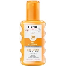 Eucerin Sun Oil Control Dry Touch transparentný sprej na opaľovanie SPF30 200 ml