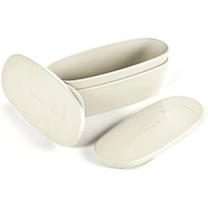 Light My Fire SnapBox Oval 2-pack Цвят: бежов