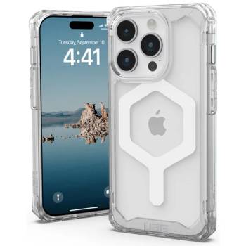 Urban Armor Gear iPhone 15 Pro UAG Plyo MagSafe Case ice white