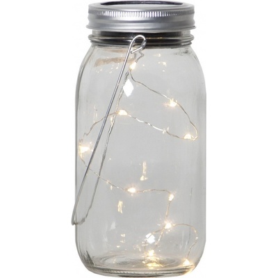 Star trading Solární lucerna JAMJAR na zavěš. 10x LED