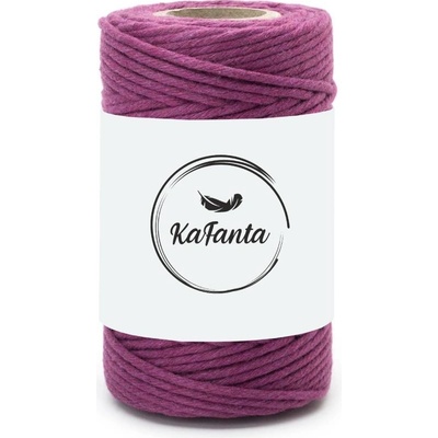 Macrame priadza KaFanta PREMIUM 2mm/50m - plum