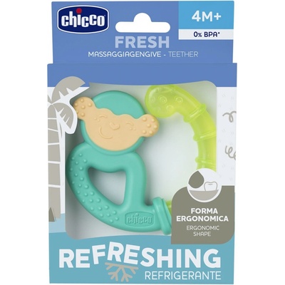 Chicco chladící Fresh Opička tyrkysová