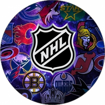 Jedlý papier s logom NHL 19,5 cm - Pictu Hap - Pictu Hap