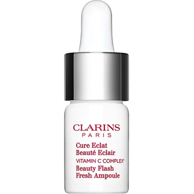 Clarins Beauty Flash Fresh Ampoule озаряващ серум с витамин с за жени 8 мл