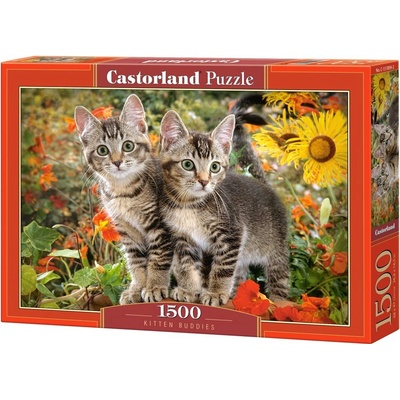 Castorland Kočičí kamarádi 1500 dílků