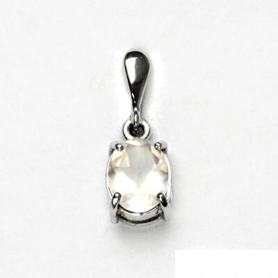 Čištín Zlatý přívěsek bílé i žluté zlato přírodní růženín P 1244 22