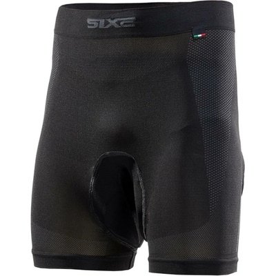 Sixs Boxerky s vložkou BT CC2L light černá/šedá