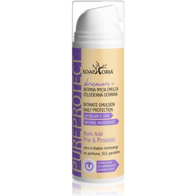 Soaphoria Dermacare+ Pureprotect емулсия за интимна хигиена 150ml