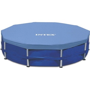  Покривало за басейн Intex 28030 с метална рамка - 305 x 25 см, PVC, синьо (386670)