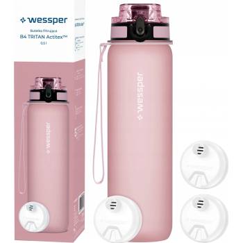 Wessper B2 Tritan Actitex 0,5 l růžová
