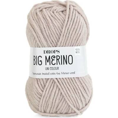 Příze DROPS Big Merino uni color 19 - béžová