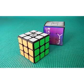 Rubikova kostka 3 x 3 x 3 YJ Yulong V2 Magnetic černá