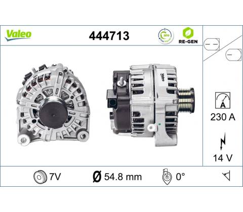 VALEO Alternátor 444713