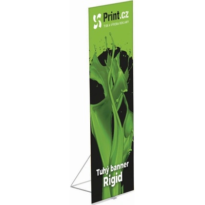 Print.cz Tuhý banner Rigid se vzpěrou, 37 x 150 cm – Zboží Živě