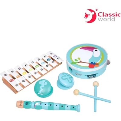 Classic World Музикален дървен комплект - Classic World