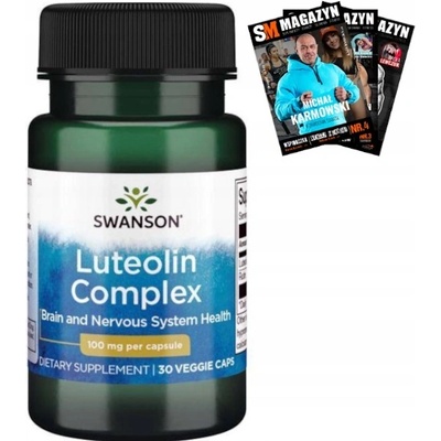 Swanson Luteolin Complex 100 mg 30 kapslí