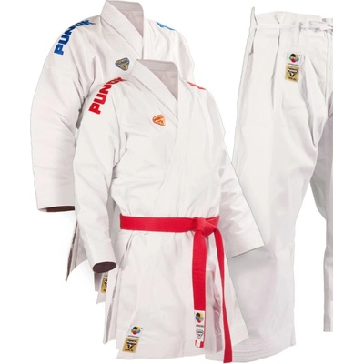 SET KARATE1 PUNOK KATA GOLD kimono, 2 kabáty, 1 kalhoty