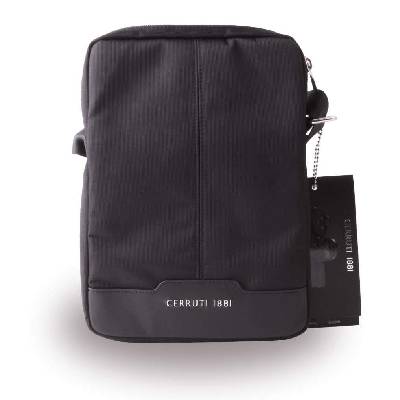 1881 Tablet Bag - дизайнерска чанта с презрамка таблети до 8 инча (черен)