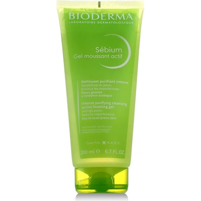 BIODERMA Sébium Intense Purifying Cleansing Active Foaming Gel 200 ml