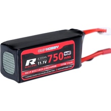 OMP M2 Lipo akumulátor 11.1V 3S 750mAh 45C