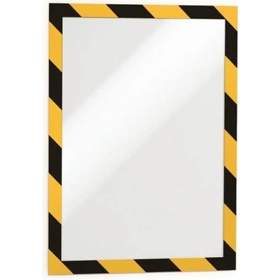 Duraframe Security A4, žlto-čierny, bal.2 ks