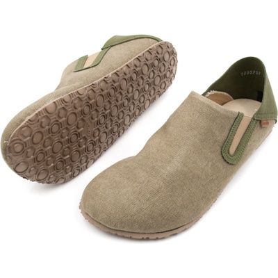 Froddo BAREFOOT SLIP-ON VIBRAM OLIVE