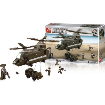 Sluban B6600 Army Přepravní vrtulník 370 ks