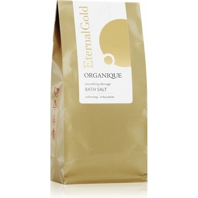 Organique Eternal Gold Smoothing Therapy relaxačná soľ do kúpeľa 200 g