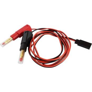 Fusion Зареждащ кабел с банани - Futaba Rx