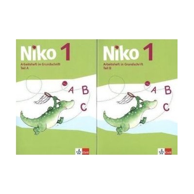 1. Schuljahr, Arbeitsheft in Grundschrift Teil A+B und Schreibtabelle, 2 Hefte