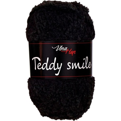 Vlna - Hep příze Teddy smile 4001 černá