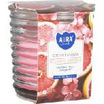 BISPOL Ароматна свещ Bispol Aura - Citrus Breeze, 130 g (snw80-1-454)