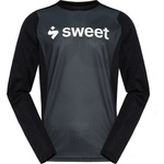Sweet Protection Мъжка фланелка с дълъг ръкав за колоездене Sweet Protection Hunter II Trail Long Sleeve Cycling jersey - Black (056-4025-0111)