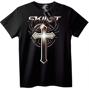 NOONEBRAND Тениска Кръст на Skillet - S, White