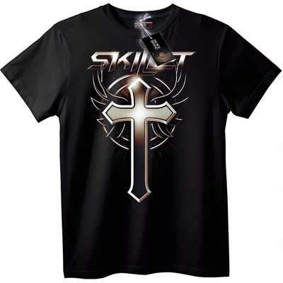 NOONEBRAND Тениска Кръст на Skillet - S, White