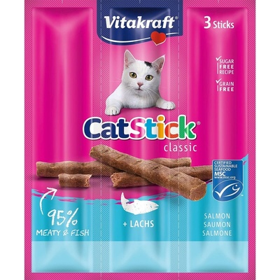 Vitakraft Cat Stick mini Salmon 3 x 6 g