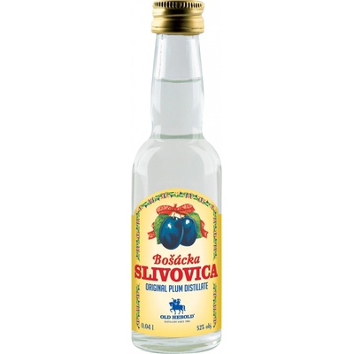 Bošácká Slivovica Mini 52% 0,04 l (holá láhev)
