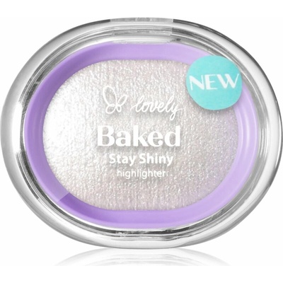 Lovely Baked Stay Shiny Highlighter zapečený rozjasňovač 01 4 g