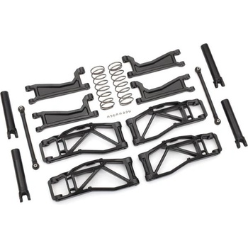 Traxxas Комплект окачване на колела Traxxas черен (за WideMaxx)