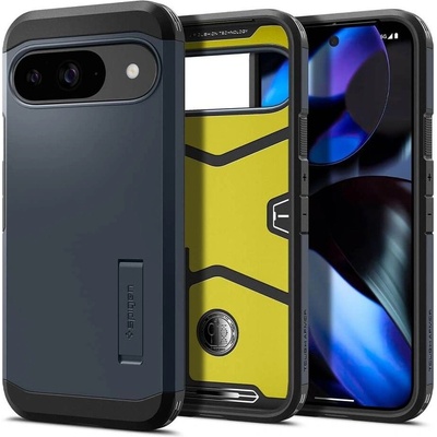 Spigen Калъф с Поставка за Google Pixel 9 Pro/ 9, Spigen Tough Armor Case, Тъмно Син (ACS07693)