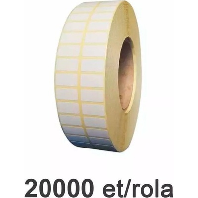 ZINTA Самозалепващи SGP етикети ZINTA 20x10 мм, 20 000 eт. /ролка, 2/ред (20X10X20000-SGP-2C)