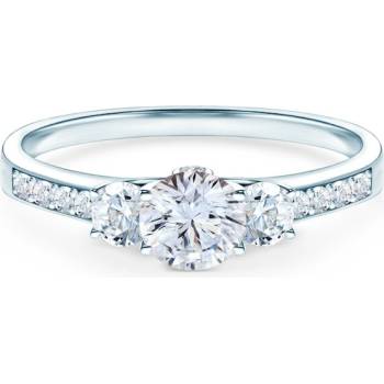 Image 1 of SAVICKI Годежен пръстен Dream: бяло злато, бял сапфир