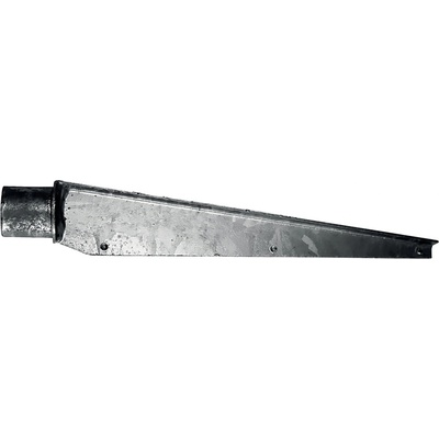 PILECKÝ Bavolet pre stĺpik IDEAL a PILCLIP pozinkovaný jednostranný 48 mm